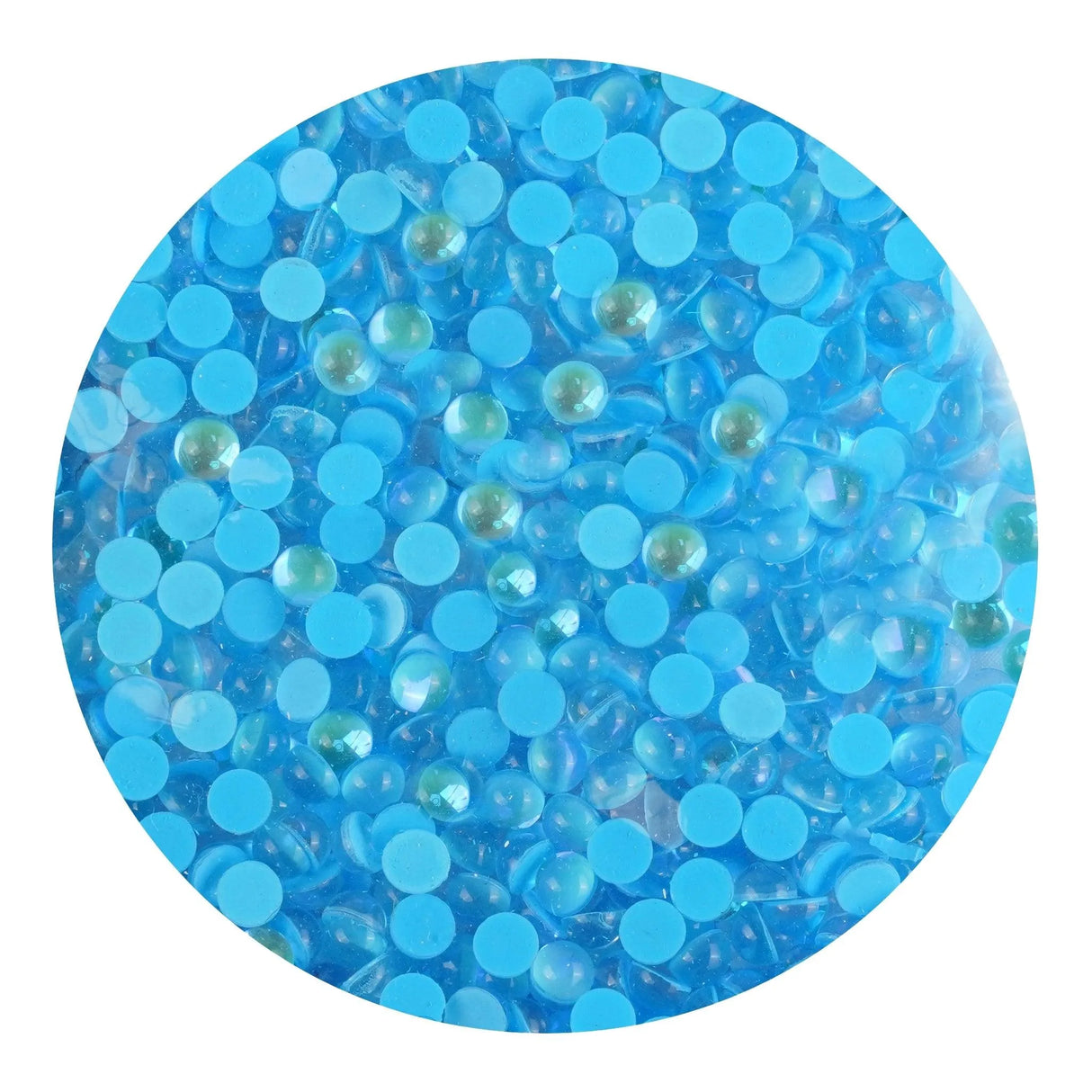 Rhinestone Mermaid Drop Blue (1400 Non Hot Fix - SS10)