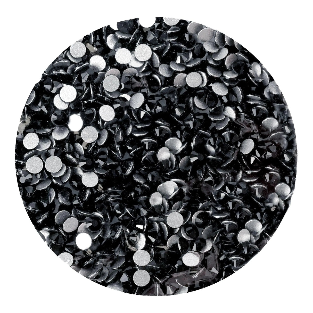 Rhinestone Metallic Jet Hematite (1400 Non Hot Fix - SS10)