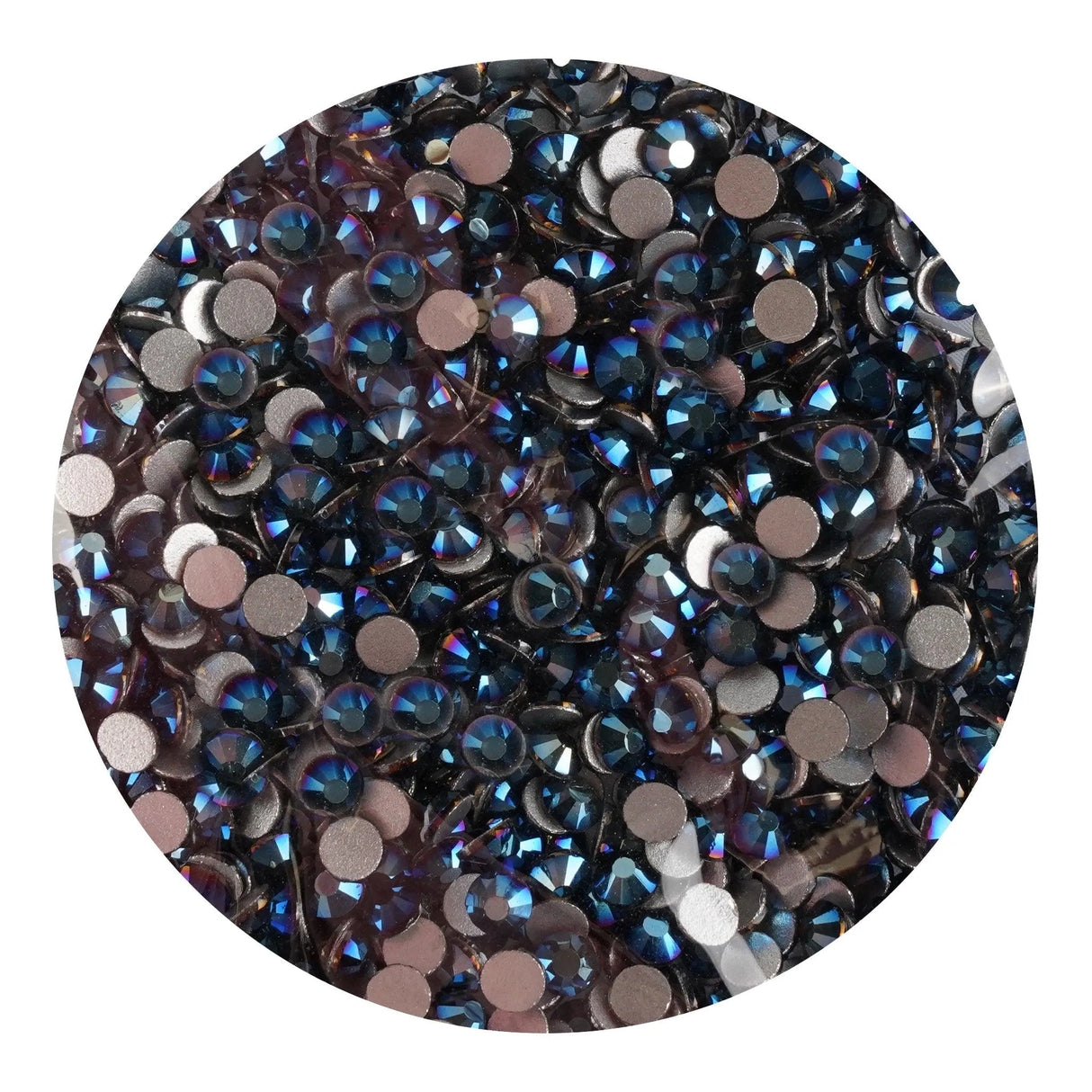 Rhinestone Metallic Navy (1400 Non Hot Fix - SS10)