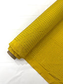 Rhinestone Nylon Spandex Fabric - Crystal Rhinestones, 54" Width (1 Yard)