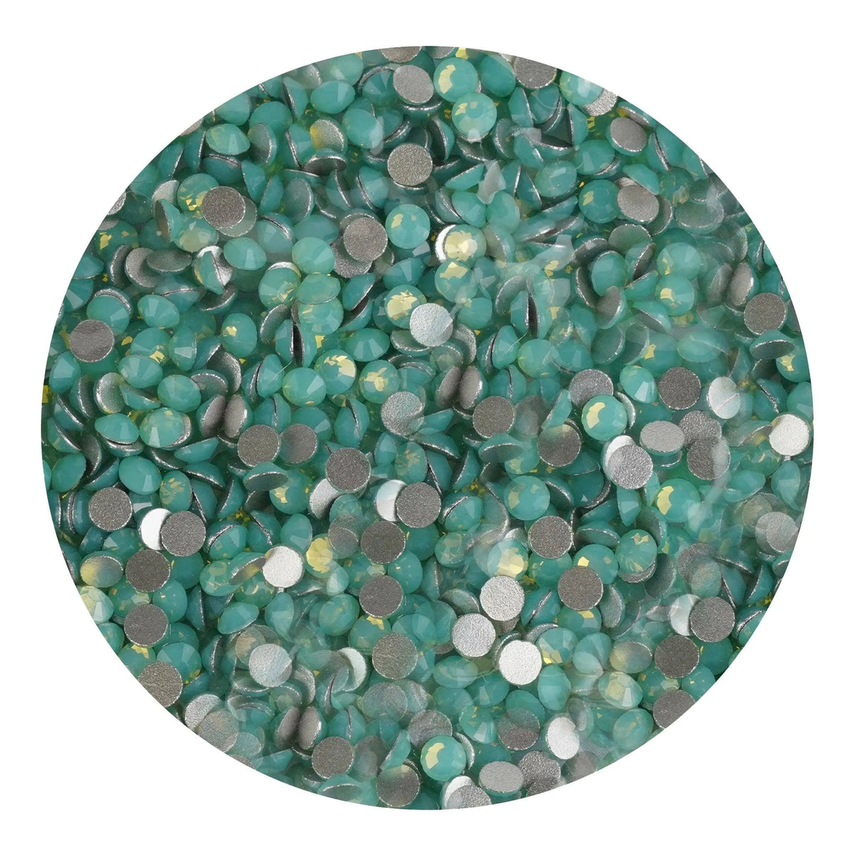 Rhinestone Opalescent Green (1400 Non Hot Fix - SS10)
