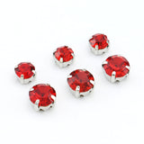 Sew-On Rhinestones Crystal Decorative Studs for Leather & Apparel - 6mm/8mm