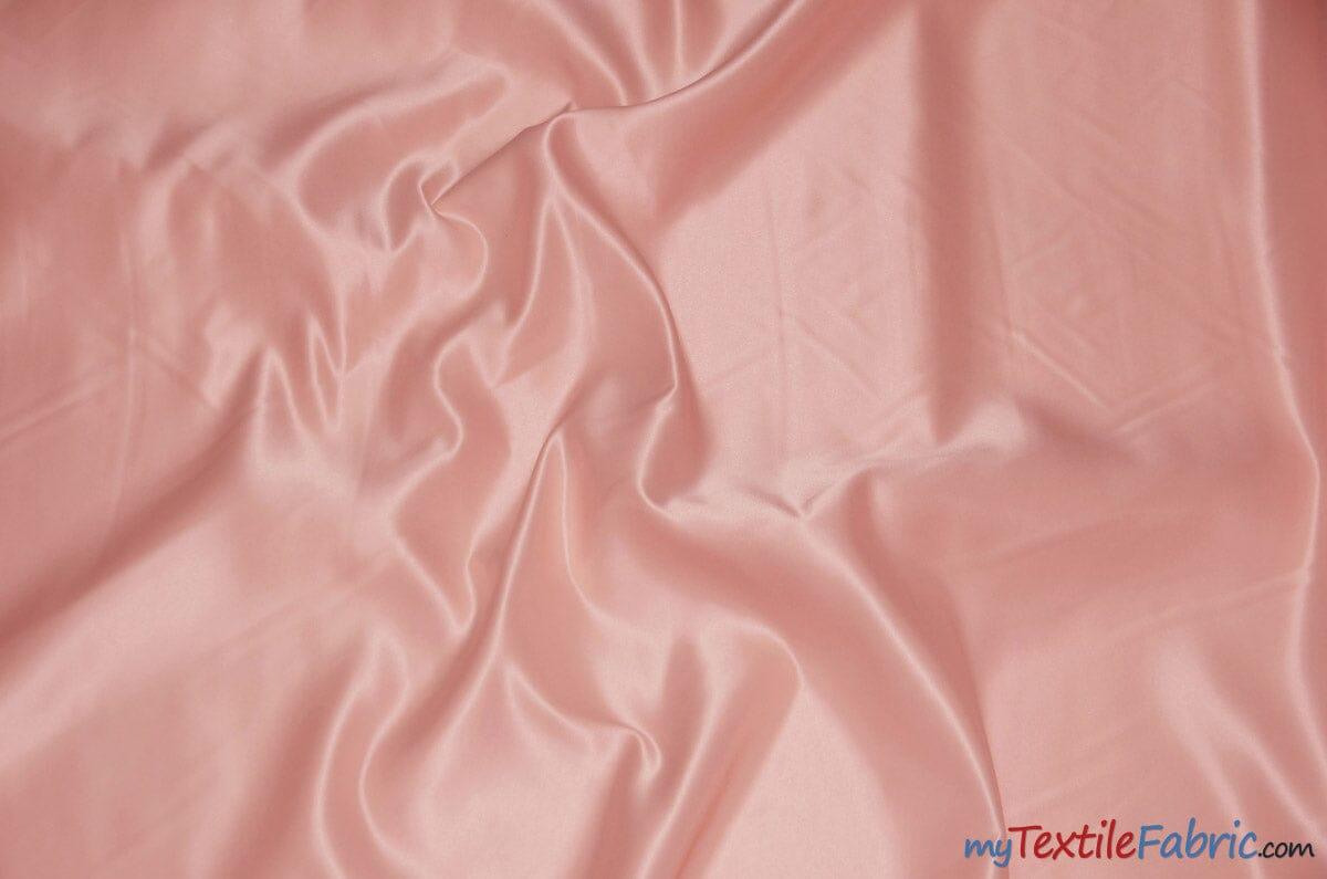 Stretch Matte Satin Peau De Soie Polyester Fabric - Solid, 58/60" Width (1 Yard)