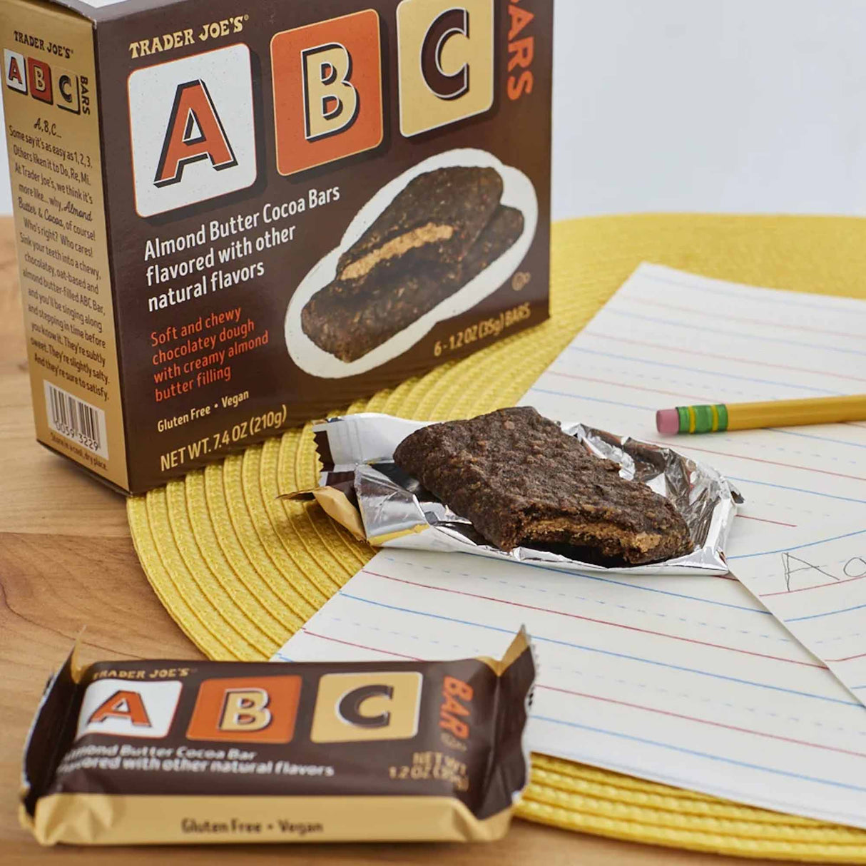 Trader Joe's ABC Bars | 7.4 oz