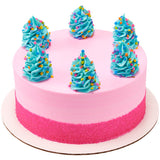 Quins Fancy Sprinkles, 19.5oz, Handheld Container, For Celebration Cakes, Cupcakes, Cookies - Neon Bright Confetti Quins