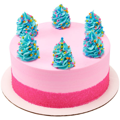 Quins Fancy Sprinkles, 19.5oz, Handheld Container, For Celebration Cakes, Cupcakes, Cookies - Neon Bright Confetti Quins