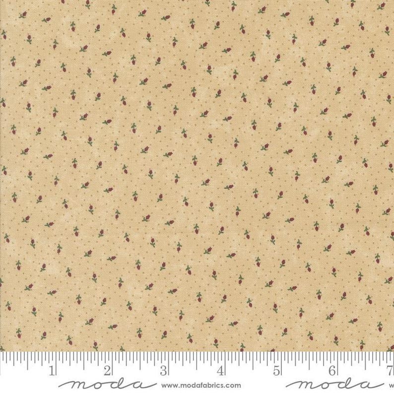 Fat Quarter Bundle Moda Kansas Troubles Cream Background