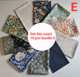 Fat Quarter Bundle William Morris Floral Prints Free Spirit