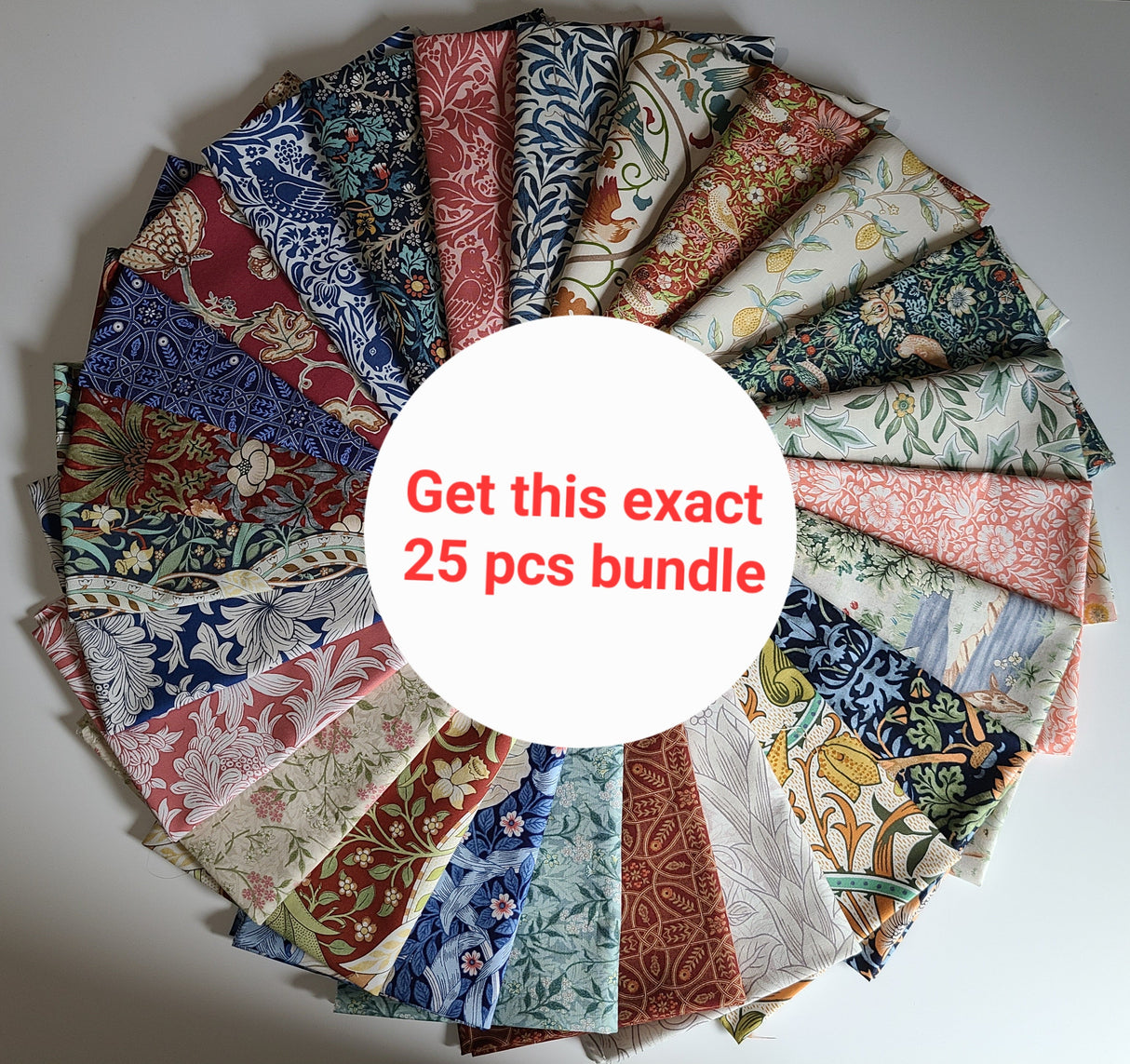 Fat Quarter Bundle William Morris Floral Prints Free Spirit