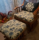 Cotton Canvas Seaside Floral 44" Wide Richloom