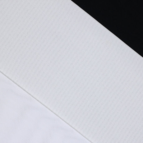 Robust Mesh Nylon Spandex Fabric - Black/White/Ivory/Nude Solid, 58-60" Width, 170 GSM (1 Yard)
