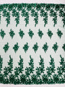 Rose Floral Beaded Lace Beaded Lace Fabric - Floral, 50" Width (1 Yard)
