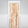 Fringe Door Curtain Rose Gold 3ft x 8ft