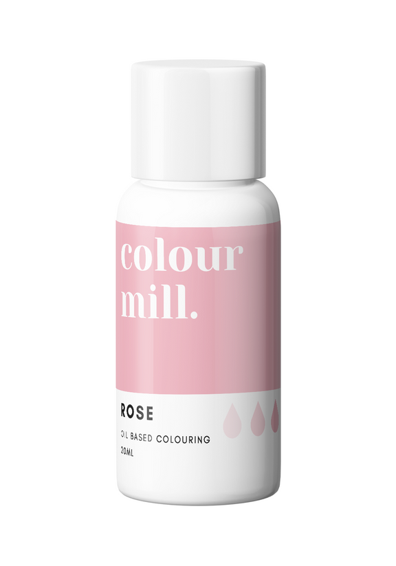 Rose Pink Oil Based Food Coloring for Chocolate Buttercream 20ml