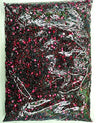 Hot Fix Big Bag Rhinestones - Rose Red, Hot Fix Rhinestones Fabric (2MM / 6SS, 3MM/10SS, 4MM / 16SS, 5MM / 20SS, 6MM / 30SS, Rose Red)