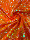 Round Sequin Polyester Fabric - Round Sequin, 54" Width (1 Yard)