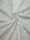 Round Sequin Polyester Fabric - Round Sequin, 54" Width (1 Yard)
