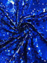 Round Sequin Polyester Fabric - Round Sequin, 54" Width (1 Yard)