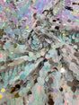 Round Sequin Polyester Fabric - Round Sequin, 54" Width (1 Yard)
