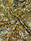 Round Sequin Polyester Fabric - Round Sequin, 54" Width (1 Yard)