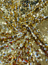 Round Sequin Polyester Fabric - Round Sequin, 54" Width (1 Yard)