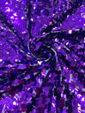 Round Sequin Polyester Fabric - Round Sequin, 54" Width (1 Yard)