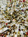 Round Sequin Polyester Fabric - Round Sequin, 54" Width (1 Yard)