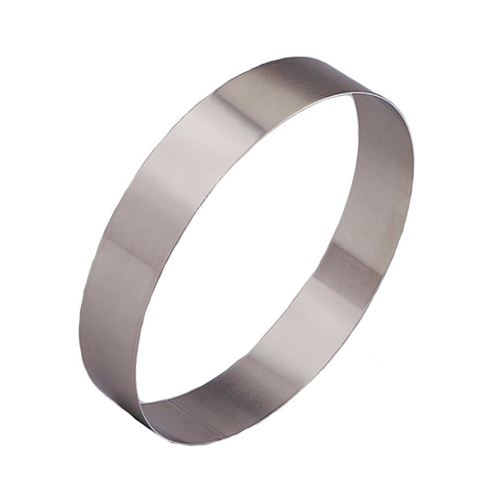 Round Cake Ring Stainless Steel, 3" x 2" High