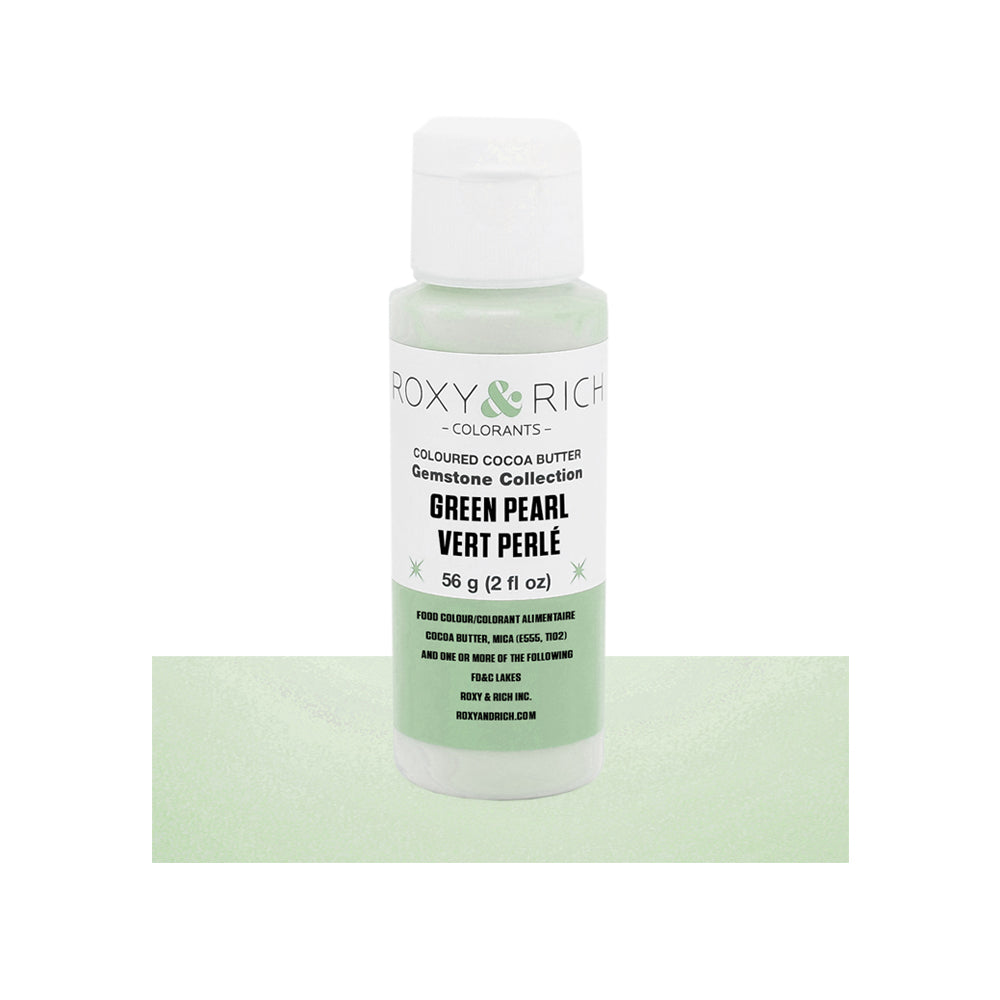 Roxy & Rich Green Pearl Gemstone Cocoa Butter, 2 oz.
