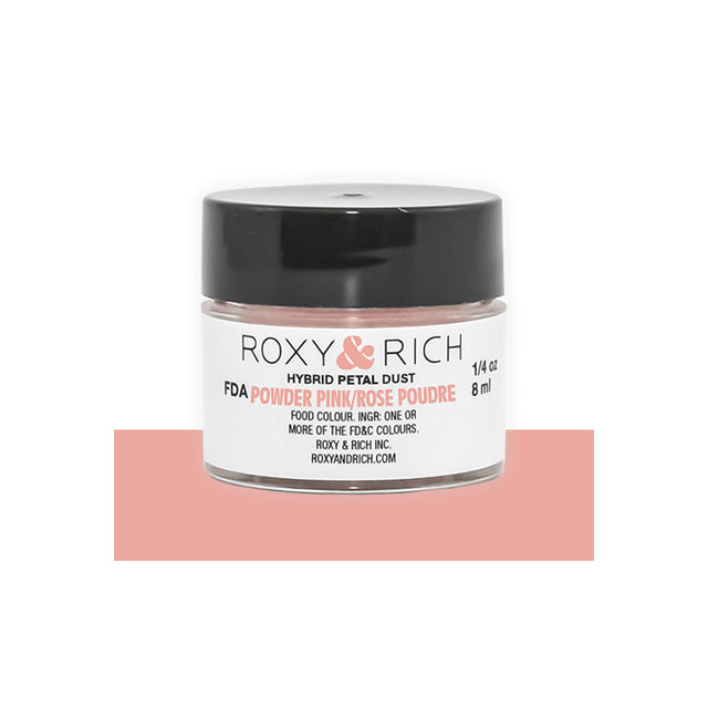 Roxy & Rich Powder Pink Hybrid Petal Dust, 1/4 oz.