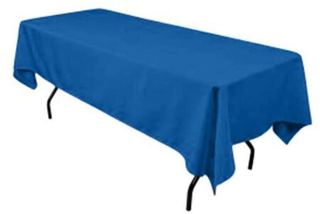 Polyester Rectangular Tablecloth 60x144 Inch – Durable Reusable Table Linen for Weddings, Parties, Banquets & Events