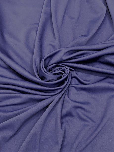 Scuba Polyester Fabric - Navy Blue, 59"-60" Width