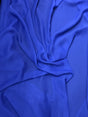 Royal Chiffon Polyester Fabric - Very Light Sheer, 59"-60" Width (1 Yard)