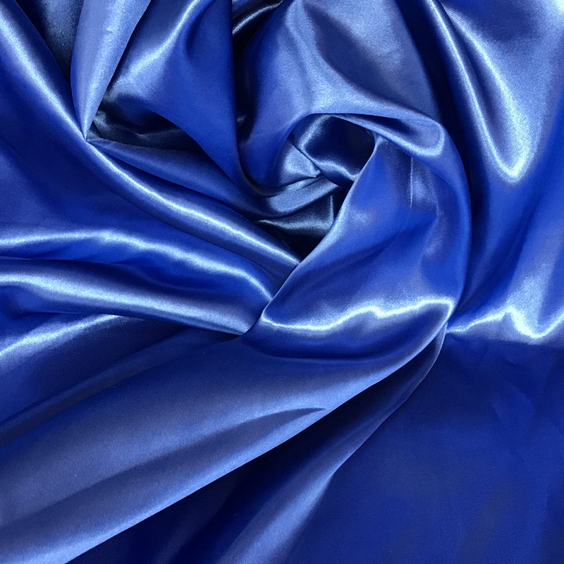 Royal Medium Satin Polyester Fabric - Sheen, 58"-60" Width