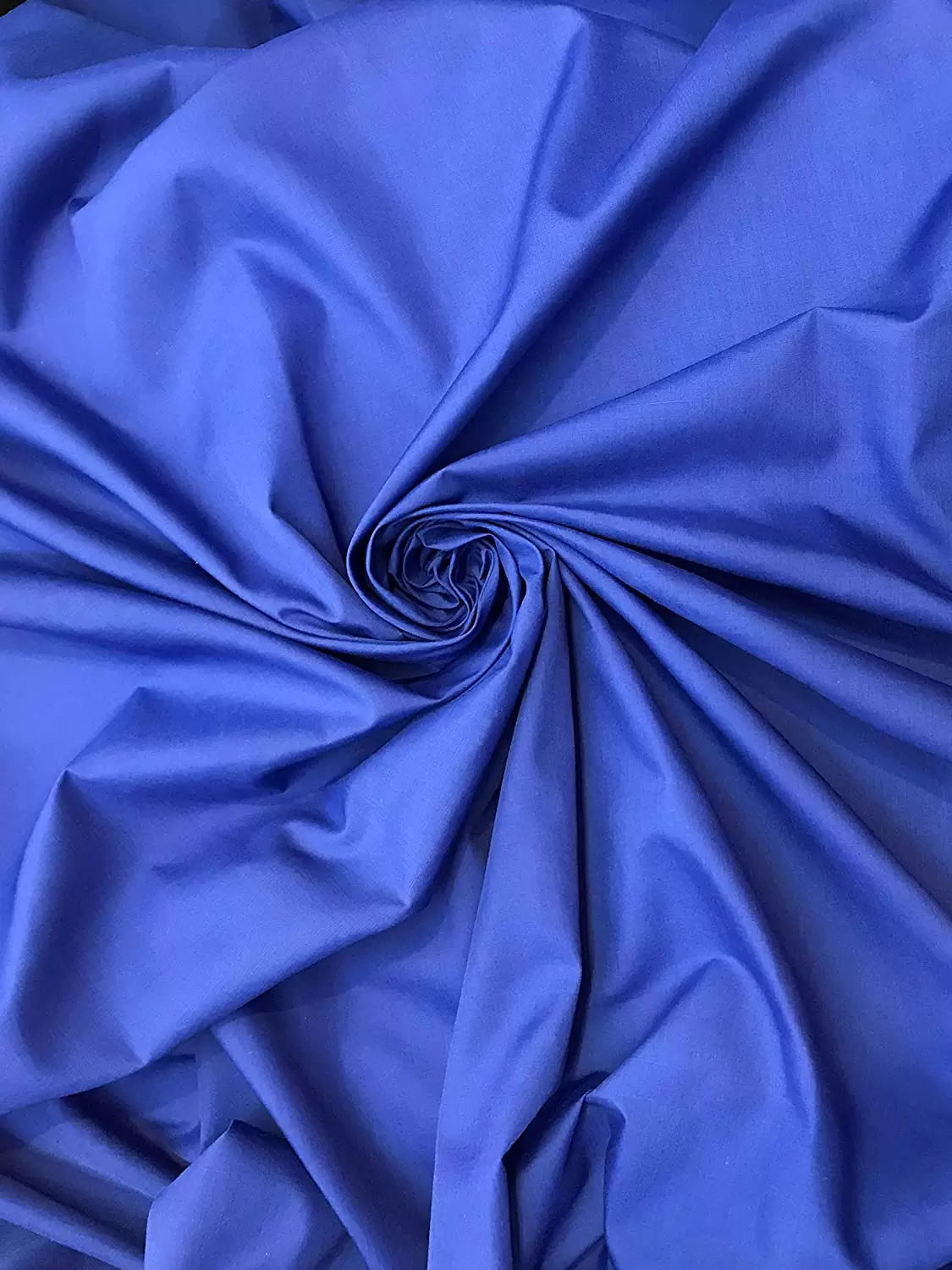 Polycotton Broadcloth Cotton Blend Fabric - Aqua, Broadcloth, 60" Wide (1 Yard)