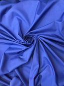 Polycotton Broadcloth Cotton Blend Fabric - Aqua, Broadcloth, 60" Wide (1 Yard)