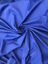 Polycotton Broadcloth Cotton Blend Fabric - Aqua, Broadcloth, 60" Wide (1 Yard)