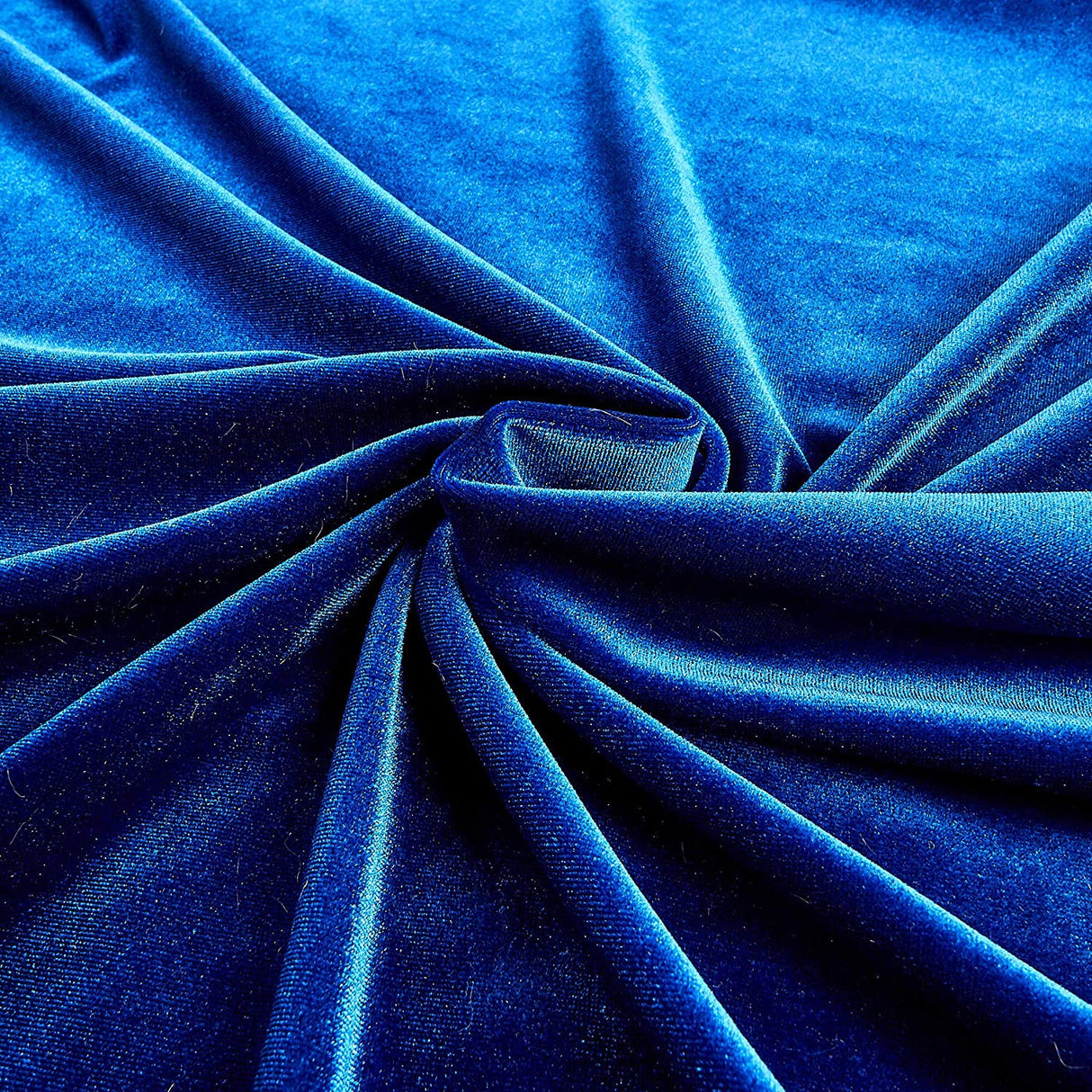 1 Yard Stretch Velvet Fabric Soft Silky 4 Way Stretch for Apparel Costumes 58/60 Inch Width