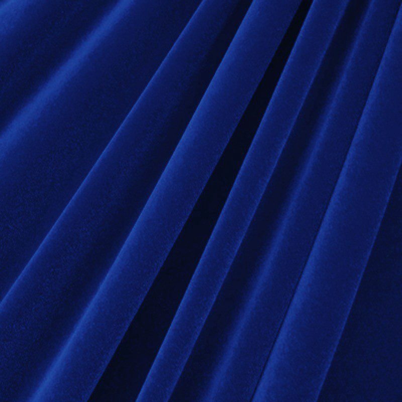 1 Yard Solid Stretch Velvet Fabric Silky Soft 4 Way Stretch for Apparel 58/60 Inch Width