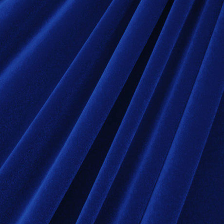 1 Yard Solid Stretch Velvet Fabric Silky Soft 4 Way Stretch for Apparel 58/60 Inch Width