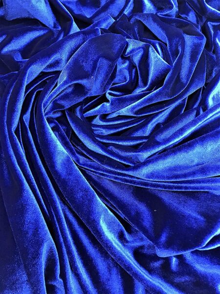 1 Yard Stretch Velvet Fabric Soft 4 Way Stretch for Apparel and Home Decor 60 Inch Width