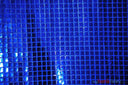 Quad Sequins Polyester Fabric - Square Sequins, Multiple Colors, 45" Wide (1 Yard)