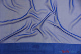 Double Georgette 100 Percent Polyester Fabric - Sheer Crepe Texture, 60" Width, Multiple Colors (1 Yard)