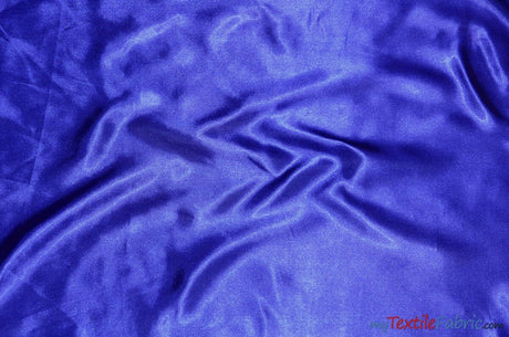 Silky Soft Medium Satin Polyester Fabric - Solid, 58/60" Width (70 Yard Bolt)