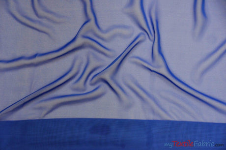 Polyester Chiffon Fabric - Super Soft, Flowy, Sheer, 58/60" Width, 100% Polyester (By The Continuous Yards & Bolts)