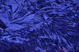 Crushed Triple Velvet Acetate Nylon Fabric - Solid Plush Velvet, 44/45" Width, Multiple Colors (1 Yard)