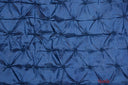 Pinwheel Button Taffeta Polyester Fabric - Pinwheel Button Texture, 48" Wide, Multiple Colors (1 Yard)