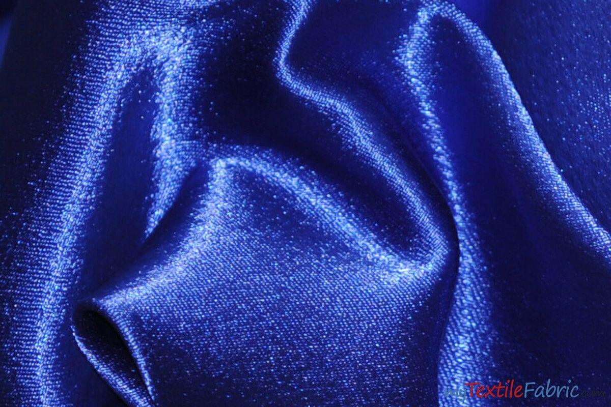 Superior Quality Crepe Back Satin Fabric - Multiple Colors, 58/60" Width (1 Yard)