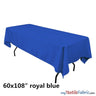 Banquet Polyester Fabric - 60" X 108", Solid Color Tablecloth, 180 GSM (By Piece)