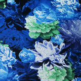 English Garden Polyester Spandex Fabric - Large Floral Print, Multiple Colors, 58-60" Width (1 Yard)